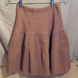 Ark & Co Pleated Pink Mini Skirt Size M